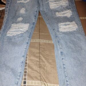 Society Blue Skinny Jeans for Women